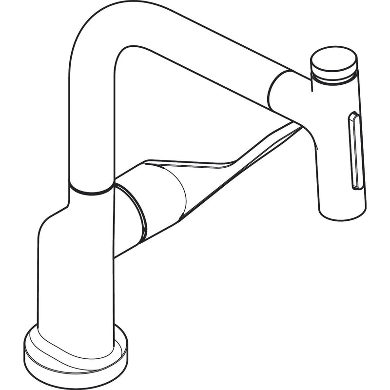 Hansgrohe - Spültischmischer 230 Select 2jet Axor Citterio Ausziehbrause chrom