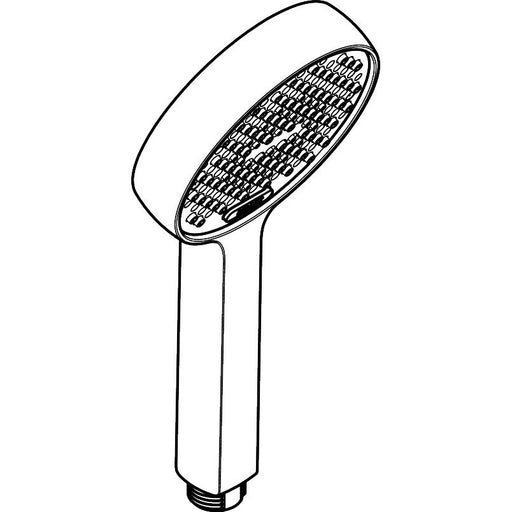 Hansgrohe - Handbrause Activera Select S 95 2jet EcoSmart+ mattschwarz