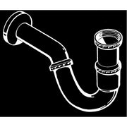 Hansgrohe - Bidet Röhrensifon DN32 chrom