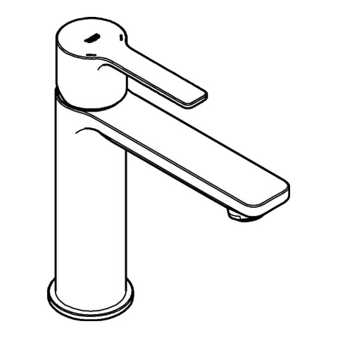Grohe - Einhand-Waschtischbatterie LINEARE 23106 S-Size chrom