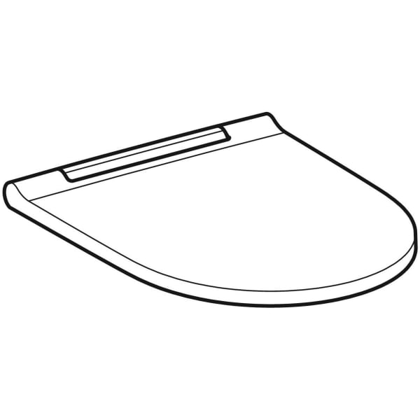 Geberit Vertriebs - ONE WC-Sitz verchromt