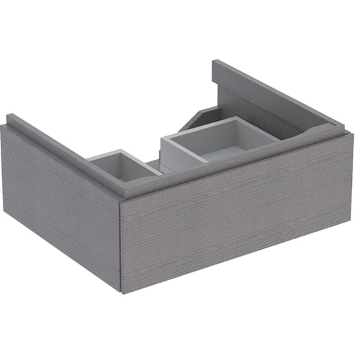 Geberit Vertriebs - Unterschrank XENO2 f. WT, 1 Schubl. 58x22x46,2cm, sculturagrau