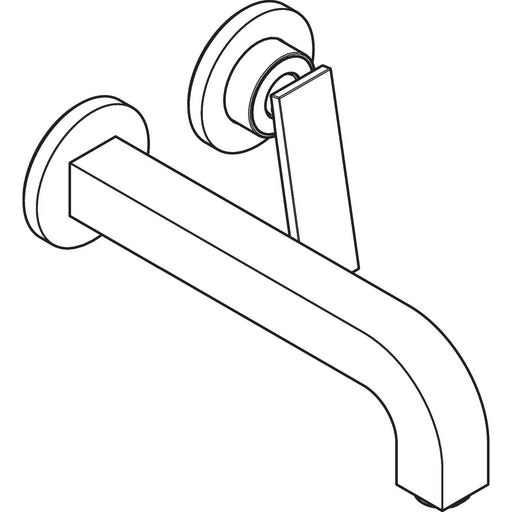 Hansgrohe - Waschtischmischer UP AXOR Citterio F-Set m.Hebelg.lang.Auslauf o.Platte chr