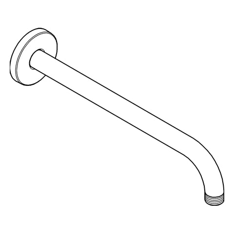 Grohe - Brausearm RAINSHOWER MODERN 28576 Ausladung 282 mm chrom