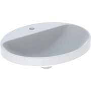 Geberit Vertriebs - Einbau-WT VARIFORM, oval, 550x450mm mit Hahnloch, o. Ül., weiß, KeraTect