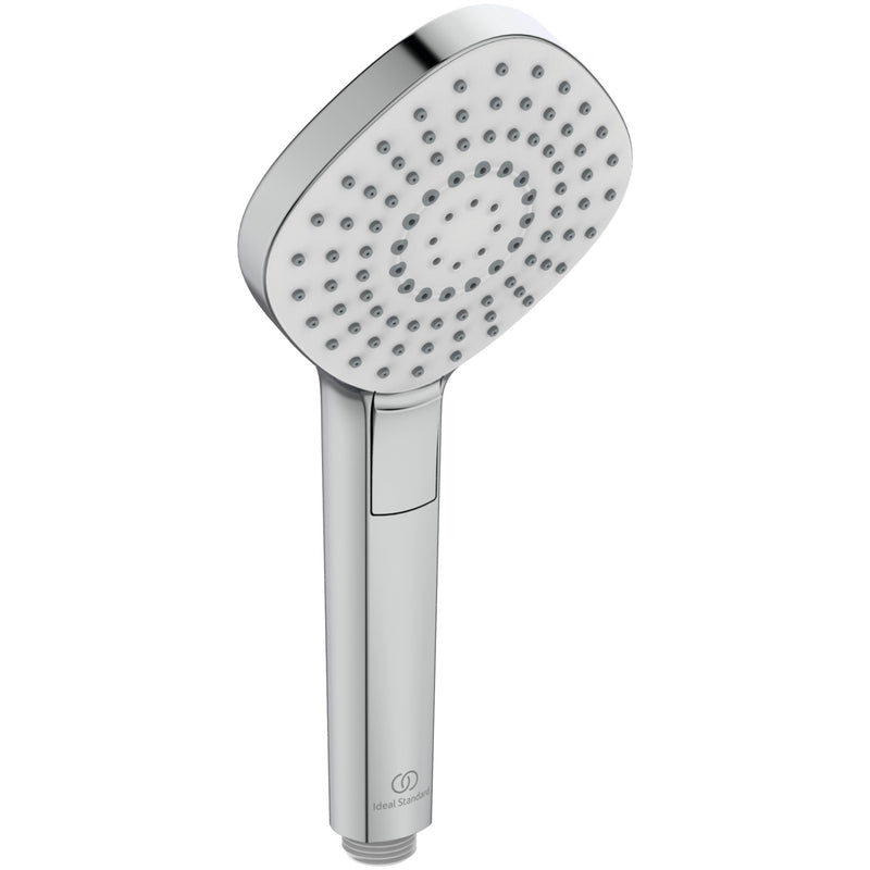 Ideal Standard - 3-Funktionshandbrause IDEALRAIN EVO, Diamond, d:115mm, Chrom