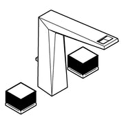Grohe - 3-L-WT-Batt. Allure Bril. PC 20670 Kubusbetätigung Rändel chrom