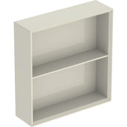 Geberit Vertriebs - iCon Regal quadratisch 45x46,7x13,2cm, sandgrau