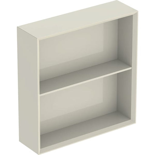 Geberit Vertriebs - iCon Regal quadratisch 45x46,7x13,2cm, sandgrau