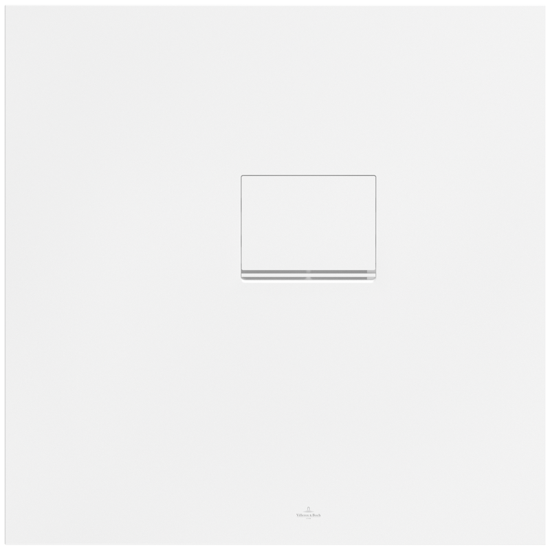 VILLEROY & BOCH - Duschwanne Squaro Infinity 800x800x40mm quadr. EB:re Stone White