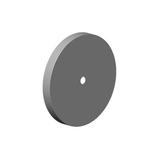 Dornbracht - Abdeckung Ersatzteile 081102550 D.264x28mm platin gebürstet
