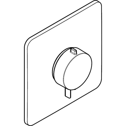 Hansgrohe - Thermostat UP Ecostat Comfort Q Fertigset 1 Verbraucher chrom