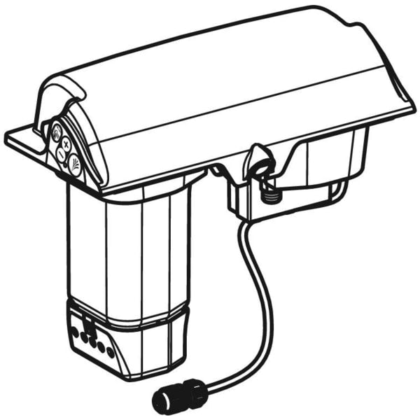 Geberit Vertriebs - Funktionseinheit f. Geberit AquaClean Sela (bis Bj. 2018), weiß-alpin