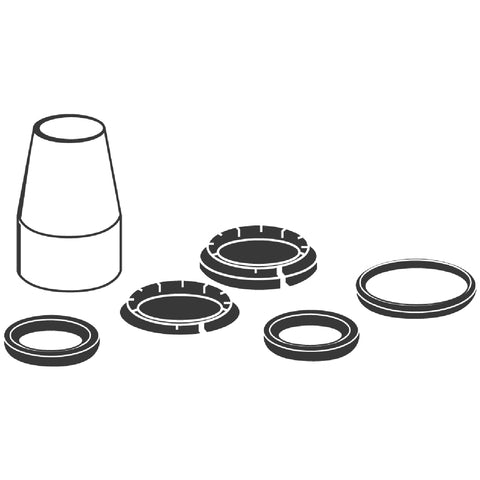 Grohe - Dichtungsset 46077 für Schwenkauslauf Küchenbatt. chrom
