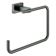 Grohe - Handtuchring ESSENTIALS Cube 40510_1 Metall hard graphite gebürstet