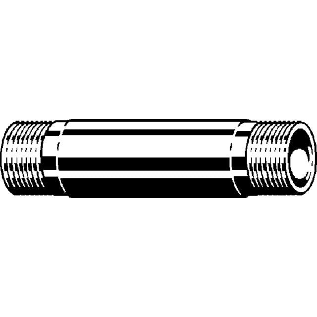 Viega - Langnippel 3530 11/2 AG x 60mm Rotguss