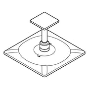 Grohe - Kopfbrauseset Rainshower 310 SmartActive Cube 26481 DA cool sunrise