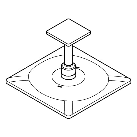 Grohe - Kopfbrauseset Rainshower 310 SmartActive Cube 26481 DA cool sunrise