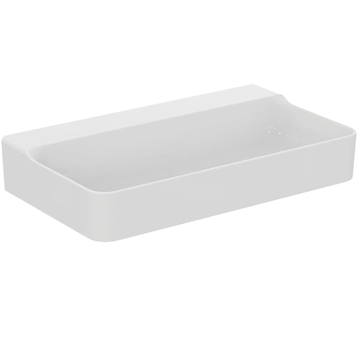 Ideal Standard - Waschtisch CONCA, o.Hl., o.Ül., 800x450x145mm, Weiß