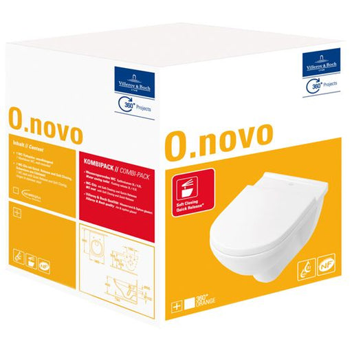 VILLEROY & BOCH - Combi-Pack O.NOVO 5660H1 weiß Cplus