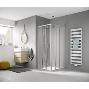 Kermi Duschdesign - Eck-Halbt. li LIGA E3L 0900x 2000 BV: 875-900 SIMG ESG klar