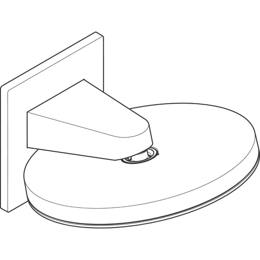 Hansgrohe - Kopfbrause PULSIFY 260 2jet EcoSmart mit Wandanschluss mattweiß