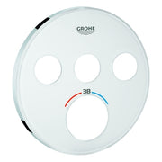 Grohe - Rosette 49036 für SmartControl UP-THM rund mit 3 ASV moon white