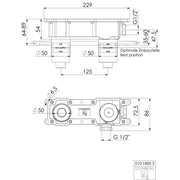 Steinberg Armaturen - Unterputz Einbaukörper 010 1800 3