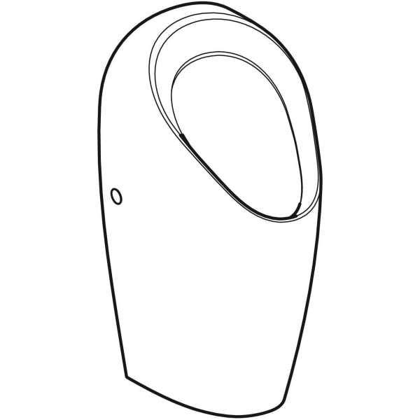 Geberit Vertriebs - Urinal Selva, wasserlos