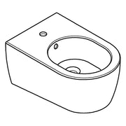 Grohe - Wandbidet ESSENCE Keramik 39574 PureGuard alpinweiß