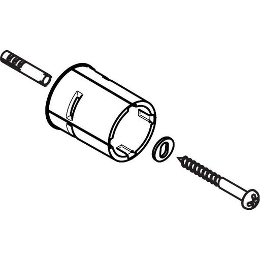 Hansgrohe - Befestigungssatz UNICA Lift Brausenstange