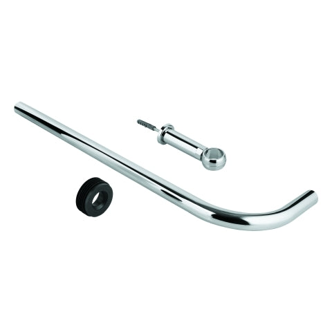 Grohe - Spülrohr 37107 600x200mm d:28x26mm aus Messing chrom