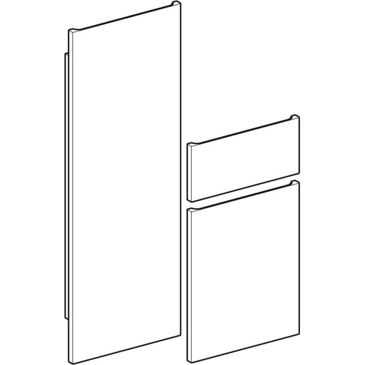 Geberit Vertriebs - Front Set, Ulme, RENOVA Nr.1 Plan Hochschrank, Modell 869002