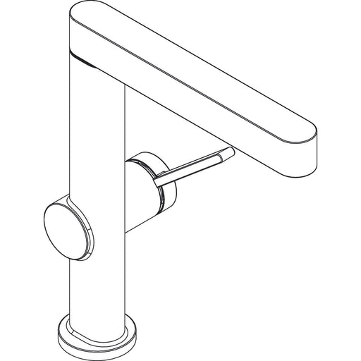 Hansgrohe - Waschtischmischer 230 FINORIS Ausziehbrause 2jet mattweiß