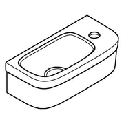 Grohe - Handwaschbecken Euro Keramik 39327 37 x 18cm alpinweiß