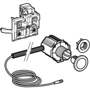 Geberit Vertriebs - Typ 10 WC-Strg. mit elektron.Spül, IR Netz, 2-Mengen-Sp., Omega, Round, gebü