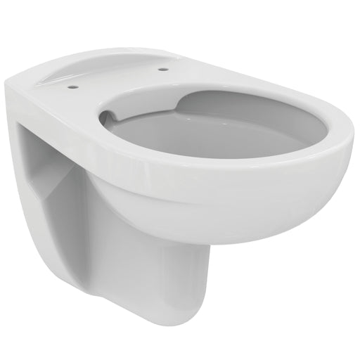 Ideal Standard - Wand-T-WC EUROVIT, ohne Spülrand 360x530x350mm, weiß