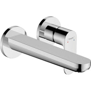 Hansgrohe - 2-Loch Waschtischmischer Unterputz Rebris S F-Set 195 mm Auslauf chrom