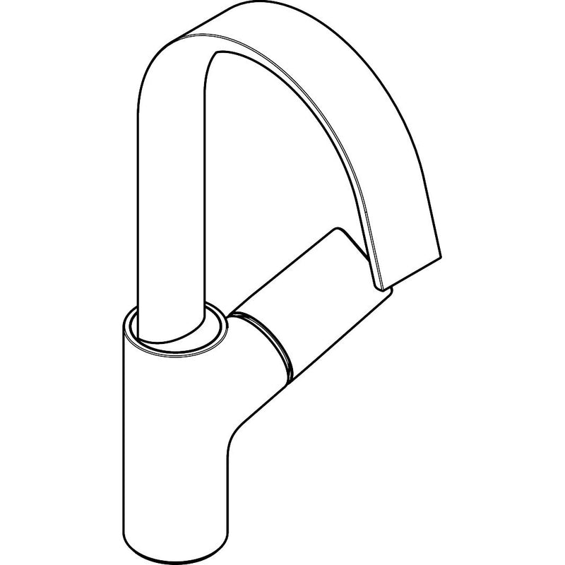 Hansgrohe - Waschtischmischer 210 VIVENIS mit Schwenkauslauf ohne Ablaufgarn.chr