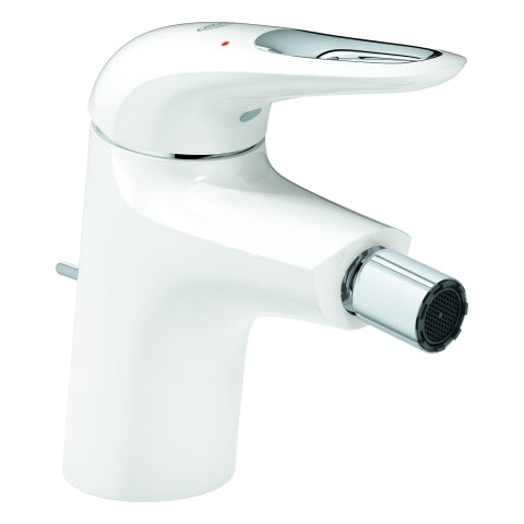 Grohe - EH-Bidetbatterie EUROSTYLE 33565 Zugstangen-Ablaufgrt. moon white
