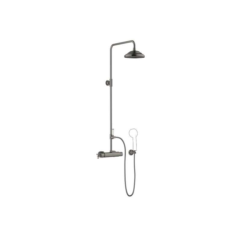 Dornbracht - mit Brause-Thermostat MADISON 34459360 Dark Platinum gebürstet