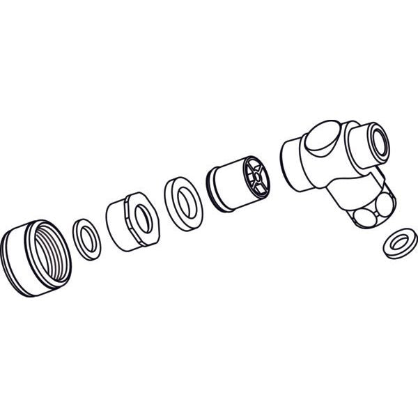 Ideal Standard - Befestigungsset, B960465AA, Chrom