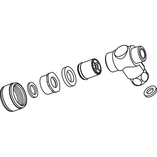 Ideal Standard - Befestigungsset, B960465AA, Chrom