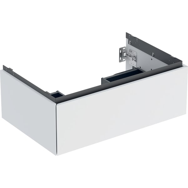 Geberit Vertriebs - ONE Unterschrank für WT/-Platte 1 Schubl., 74x26,6x47cm, weiß matt
