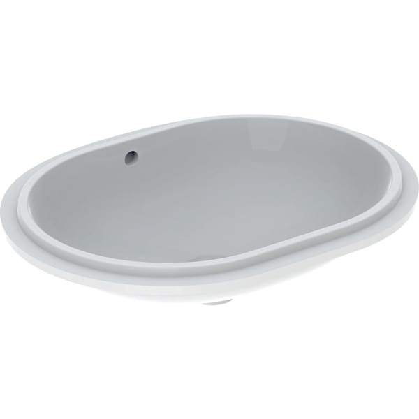 Geberit Vertriebs - Unterbau-WT VARIFORM, elliptisch 550x400mm, o. Hl., m. Ül., weiß, Tect