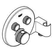 Grohe - THM GROHTHERM SmartControl 29120 FMS rund 2 Abspv. integ. Br.halter chrom