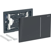 Geberit Vertriebs - BetPl. SIGMA70, für 2-Mengen-Sp. Glas schwarz, Ersatzteil