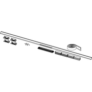 TECE SE - TECEdrainway Duschprofil mit farbiger Oberfläche, Messing gebürstet, 1600mm