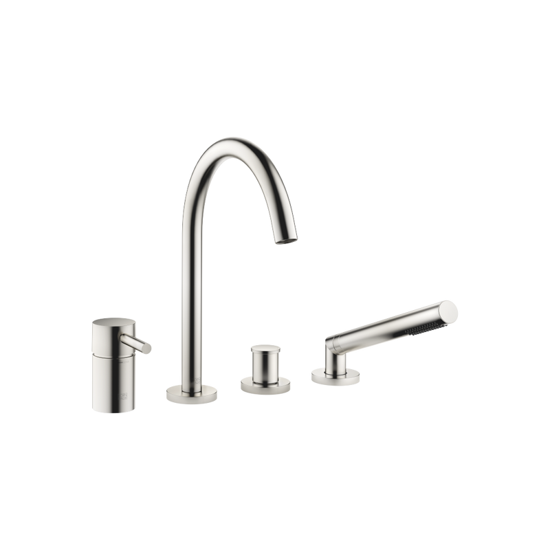 Dornbracht - Wannen-Vierlochbatt. META 27632661 platin gebürstet