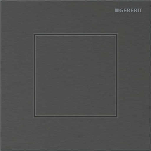 Geberit Vertriebs - Typ 40 UR-Strg. mit pneum. Sp-Ausl. Square, schw-chr. gebü./Etc